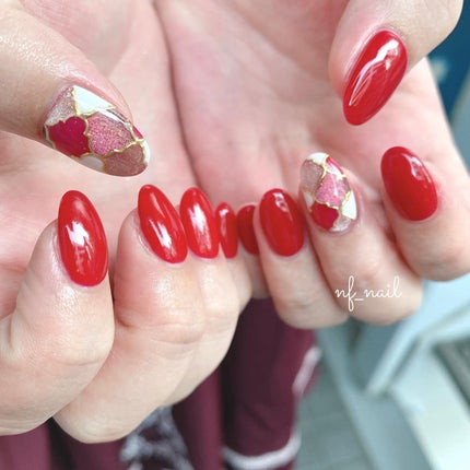 Natsumi◎nailist on LIPS 「.マグネットコラベルタイル⭐️¥9,330.#ネイル#ネイルテ..」(1枚目)