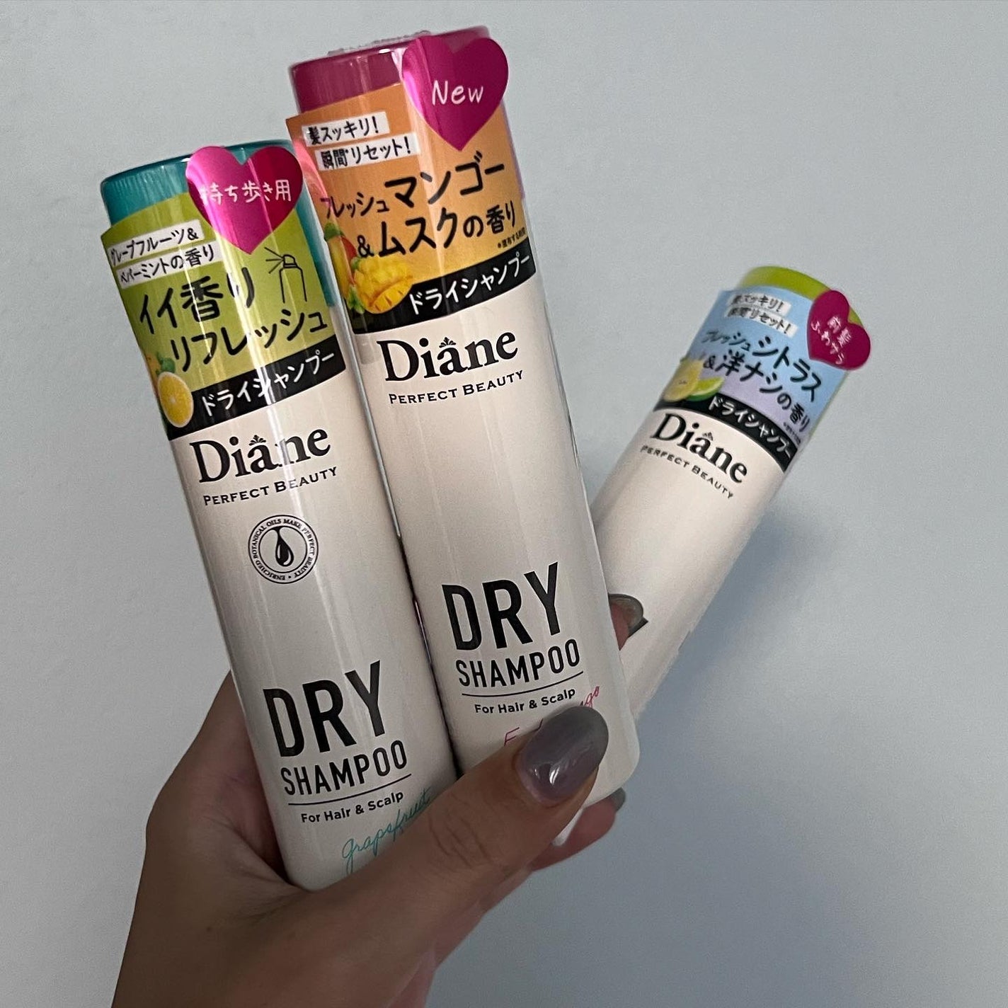 ダイアンボヌール ドライシャンプー ブルージャスミン&ミント/ダイアン/ドライシャンプーを使ったクチコミ(5枚目)