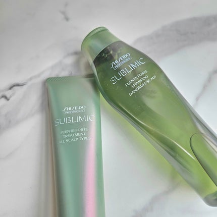 SHISEIDO サブリミック フェンテフォルテトリートメント〈スカルプトリートメント〉のクチコミ「☆
資生堂プロフェッショナル
サブリミック
フェンテフォルテ シャンプー(DD)
フェンテ.....」(2枚目)