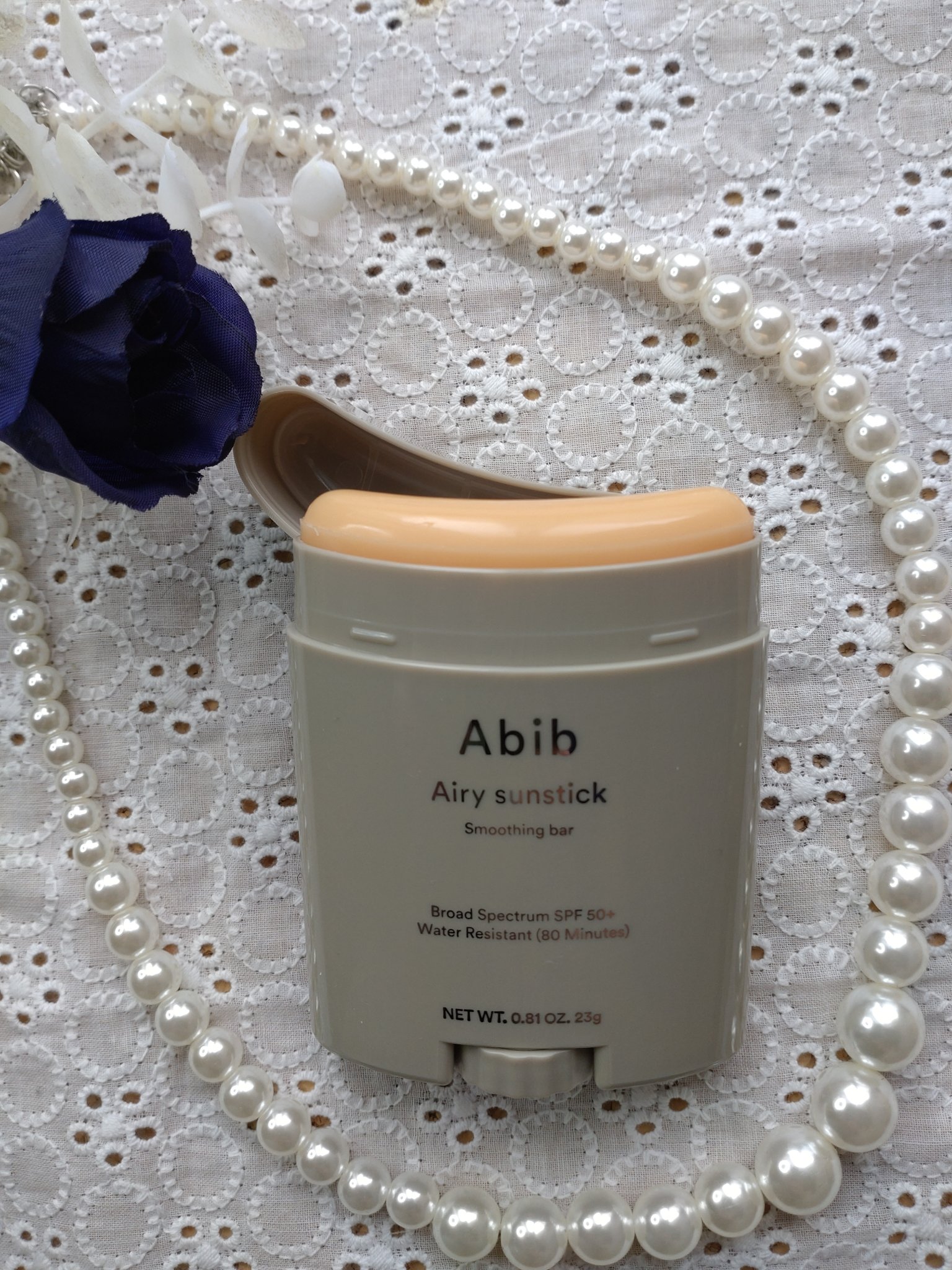 エアリーサンスティックスムージングバー/Abib /日焼け止めスティックを使ったクチコミ（2枚目）