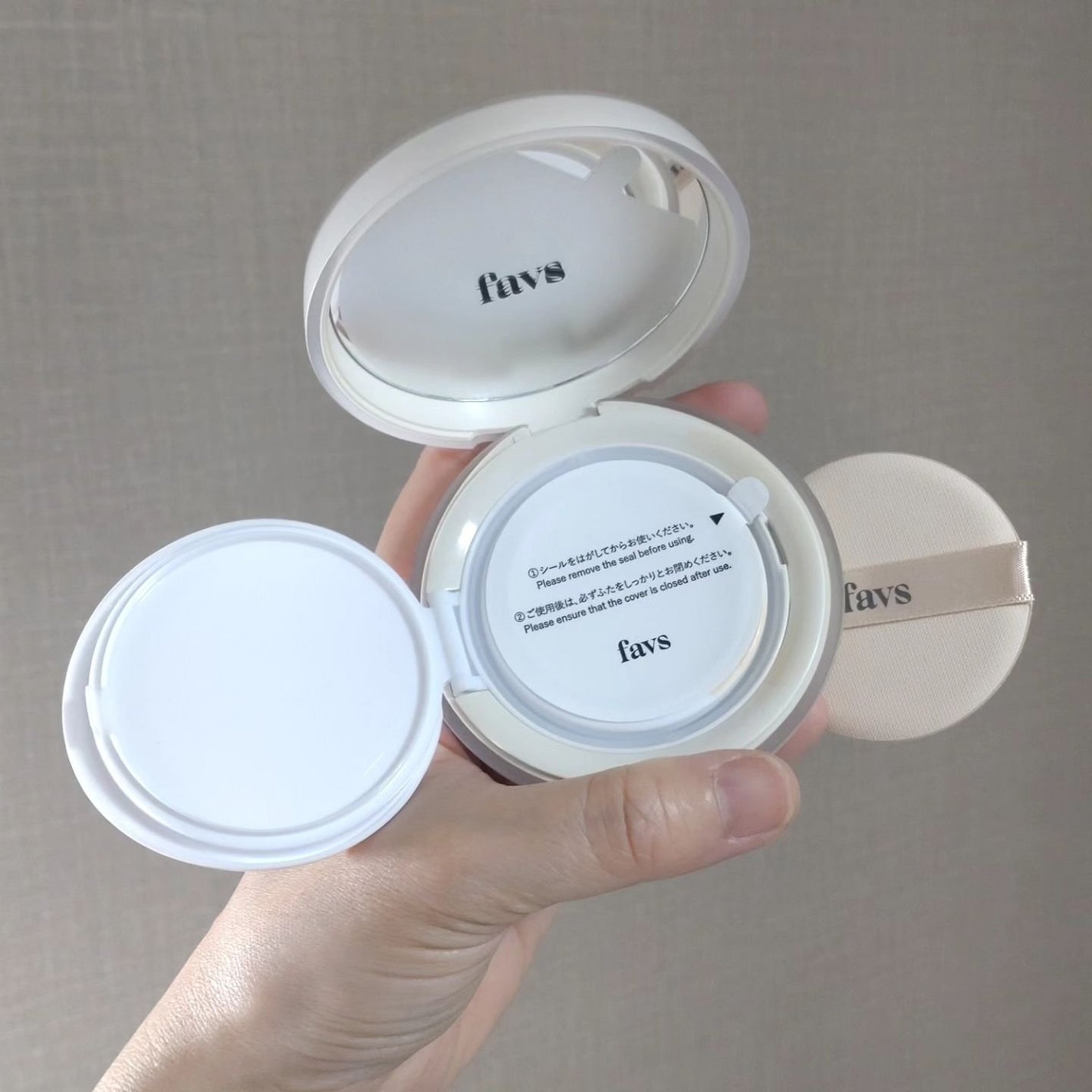 カーミンググロウアップクッションファンデーション/favs/リキッドファンデーションを使ったクチコミ(2枚目)