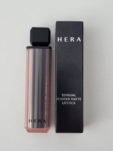 HERA センシュアルパウダーマットリップスティックのクチコミ「クリームみたいにスルスルなめらか👄✨
HERA センシュアルパウダーマットリップスティック

.....」（2枚目）