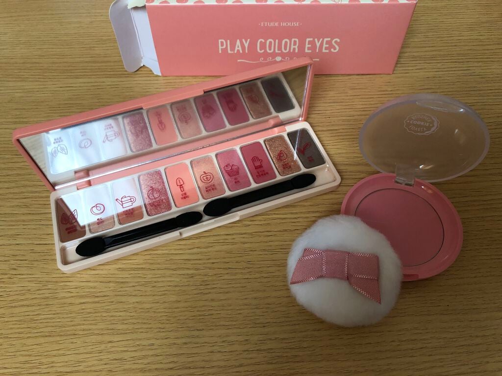 プレイカラー アイシャドウ/ETUDE/アイシャドウパレットを使ったクチコミ(1枚目)