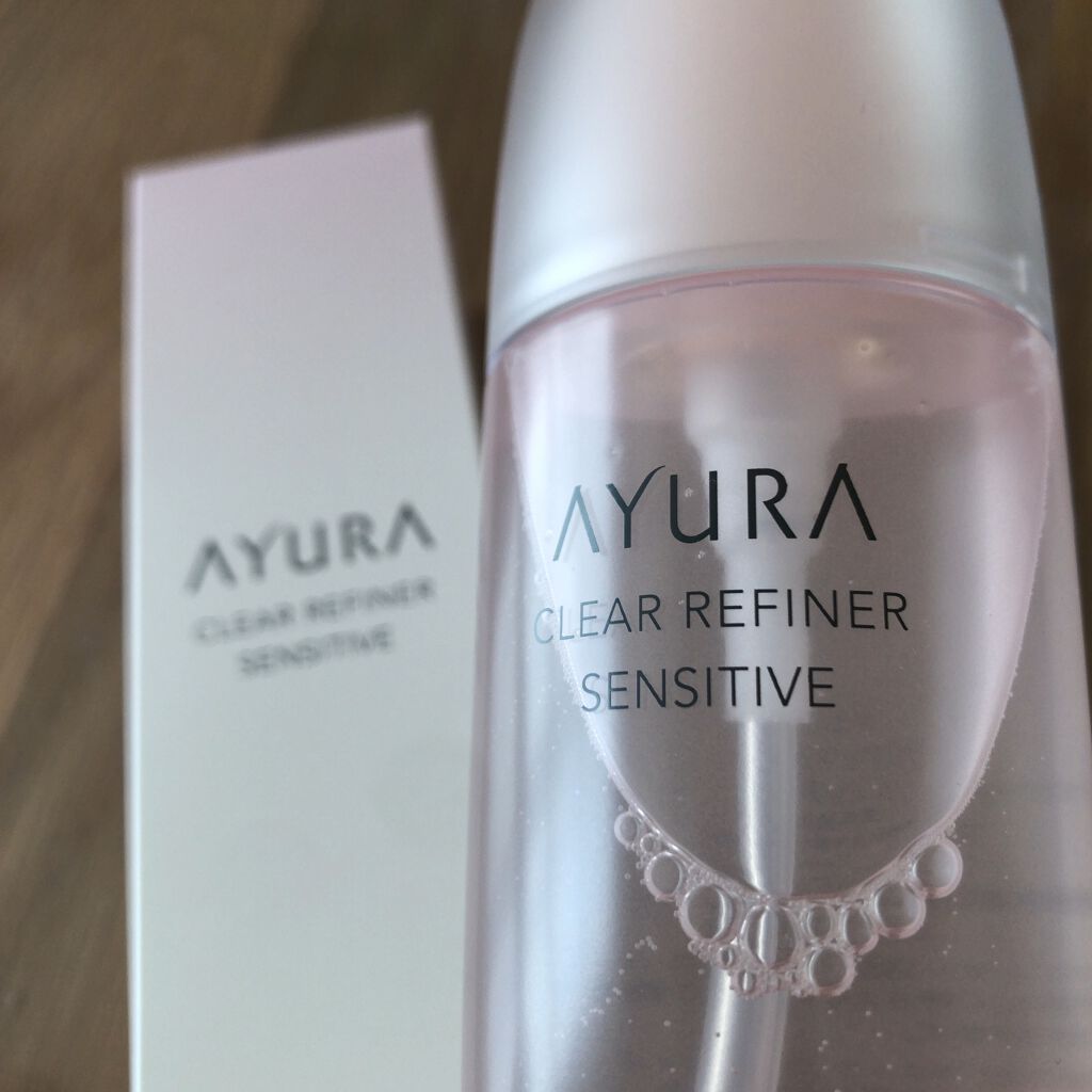 試してみた】AYURA クリアリファイナー センシティブの効果・肌質別の