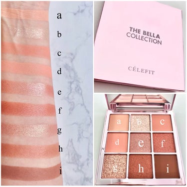 The Bella collection eyeshadow palette/CELEFIT/パウダーアイシャドウを使ったクチコミ（2枚目）