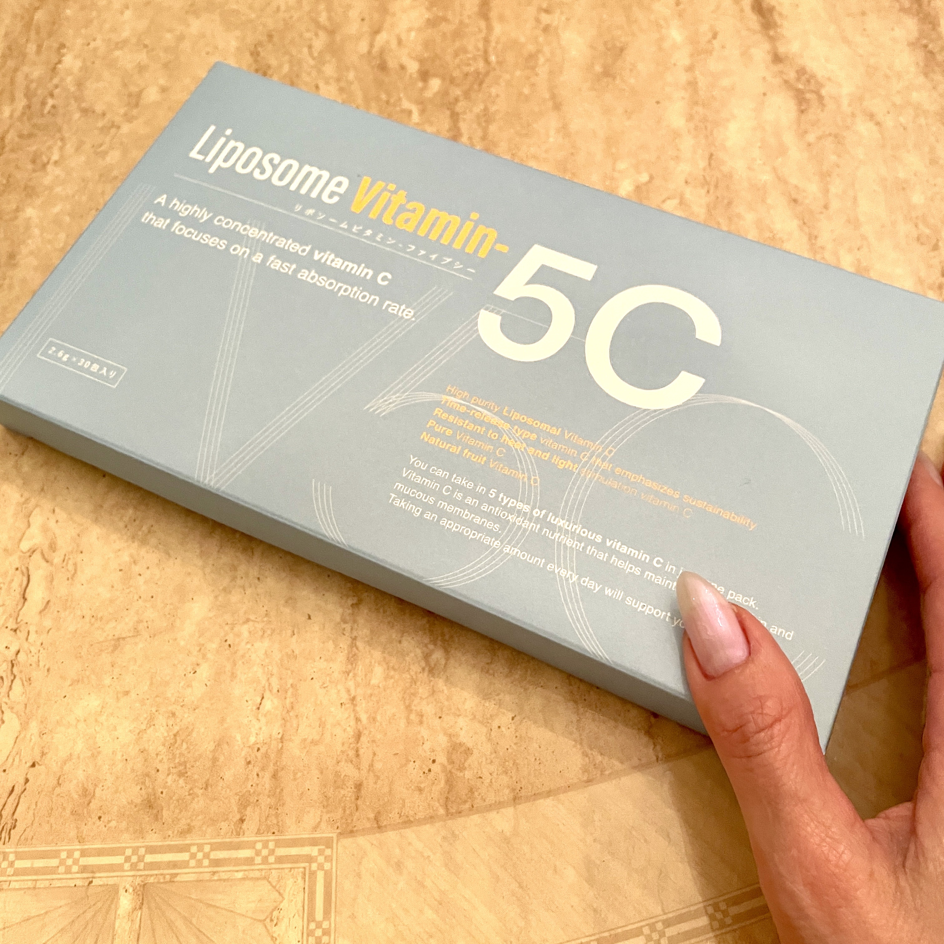 Liposome Vitamin - 5C/renaTerra/美容サプリメントを使ったクチコミ（1枚目）