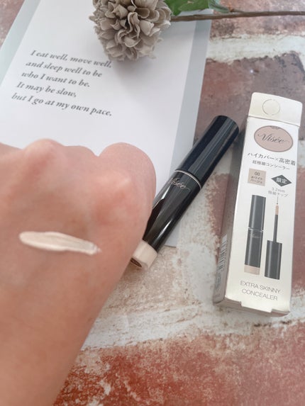 エクストラ スキニー コンシーラー/Visée/リキッドコンシーラーを使ったクチコミ(3枚目)