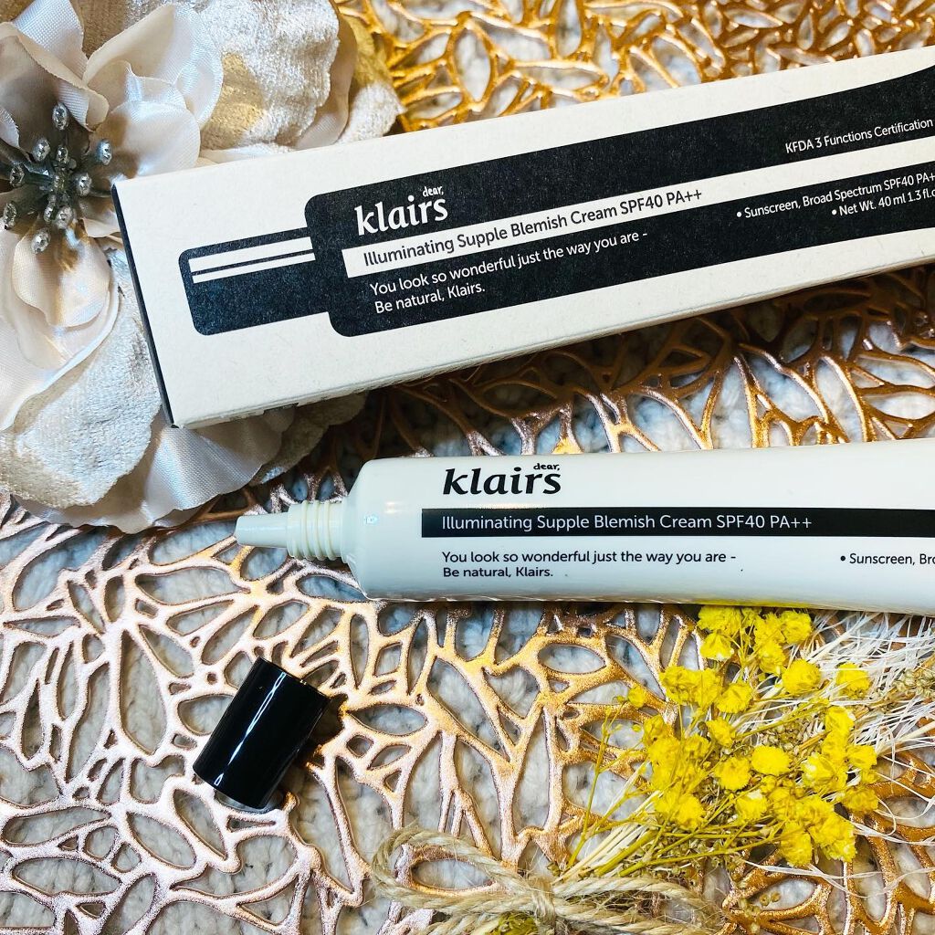 イルミネーティングサプルブレミッシュクリーム(40ml)/Klairs/化粧下地を使ったクチコミ（3枚目）