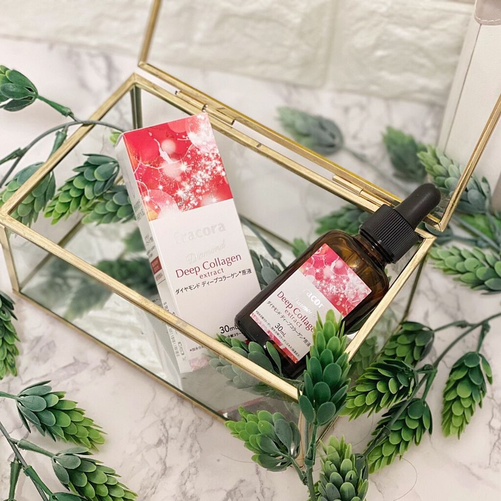 ダイヤモンド ディープコラーゲン原液/fracora/美容液を使ったクチコミ(1枚目)
