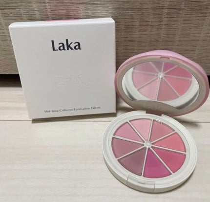 ミドルトーンアイシャドウコレクターパレット/Laka/アイシャドウパレットを使ったクチコミ(5枚目)