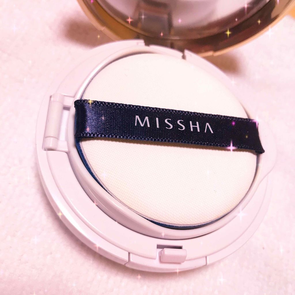M クッション ファンデーション(モイスチャー)/MISSHA/クッションファンデーションを使ったクチコミ(2枚目)