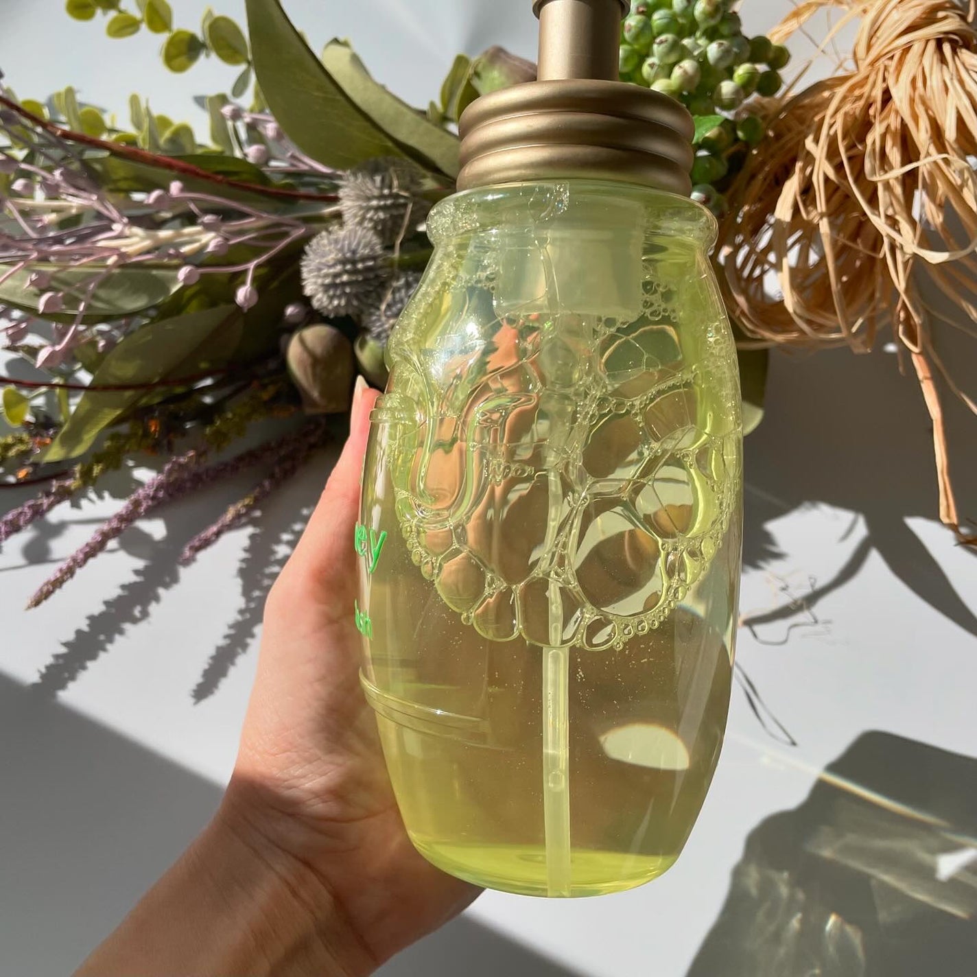 ピュアモイスト 泡ボディウォッシュ/&honey/ボディソープを使ったクチコミ(2枚目)