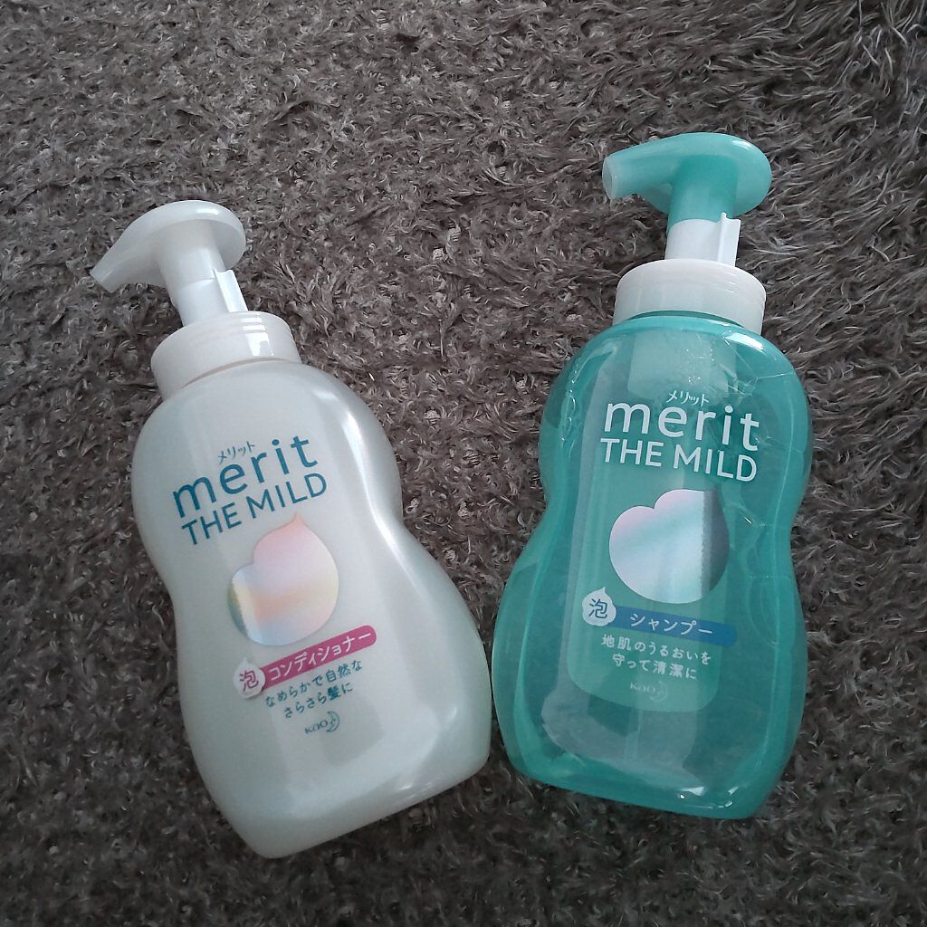 ザマイルド/メリット/市販シャンプーを使ったクチコミ（1枚目）