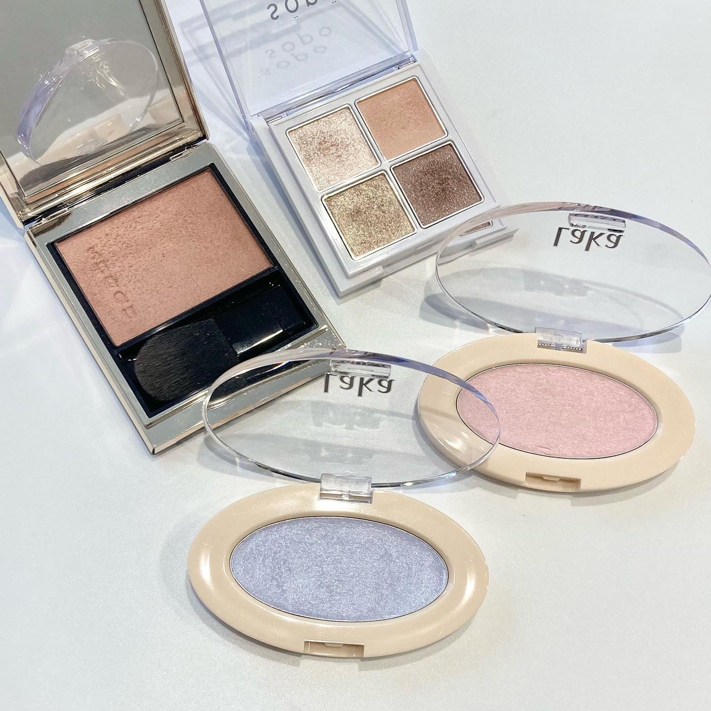 メルティング パウダー ブラッシュ/SUQQU/パウダーチークを使ったクチコミ(3枚目)