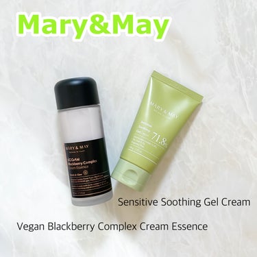 Sensitive Soothing Gel Cream/MARY&MAY/フェイスクリームを使ったクチコミ（1枚目）