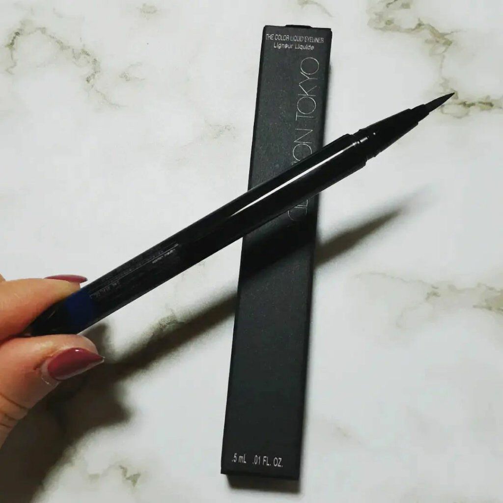 ザ カラー リキッド アイライナー 009 Night Sky Blue/ADDICTION/リキッドアイライナーを使ったクチコミ（2枚目）