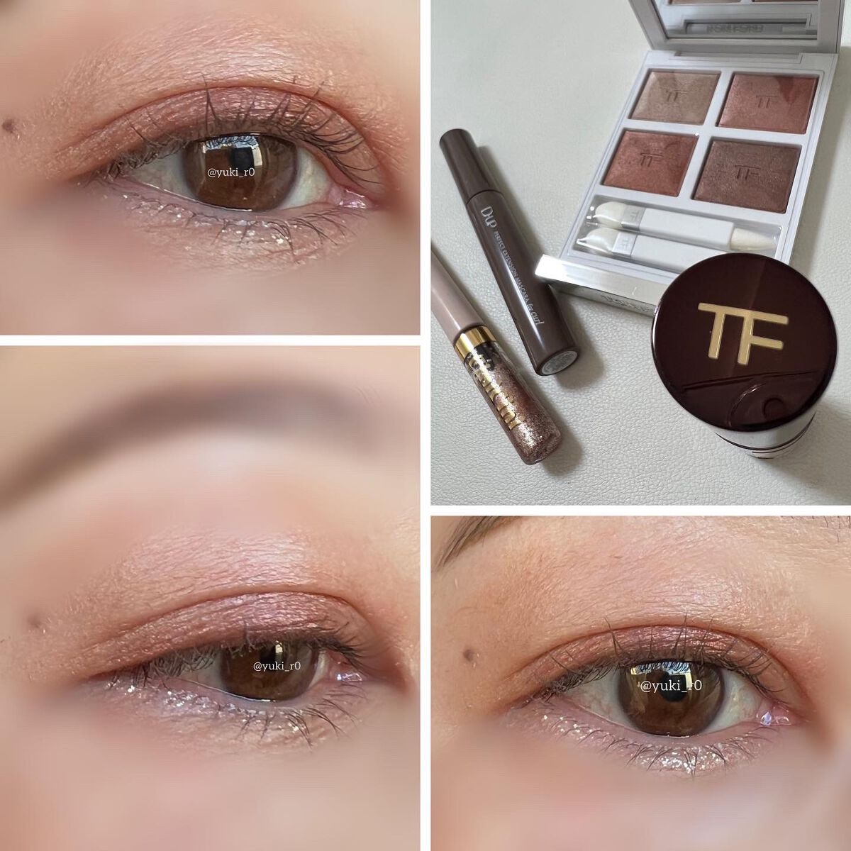 ソレイユ アイ カラー クォード/TOM FORD BEAUTY/アイシャドウパレットを使ったクチコミ(4枚目)