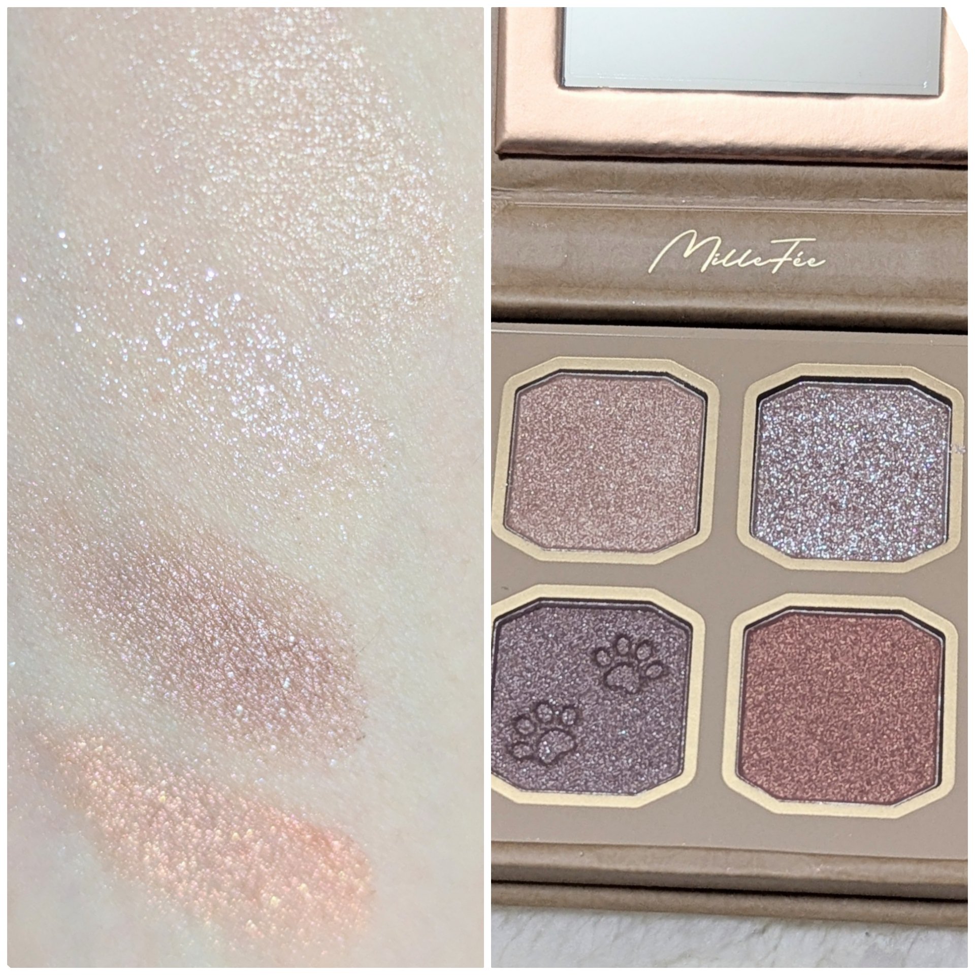 マイキティアイパレット/MilleFée/アイシャドウパレットを使ったクチコミ（3枚目）