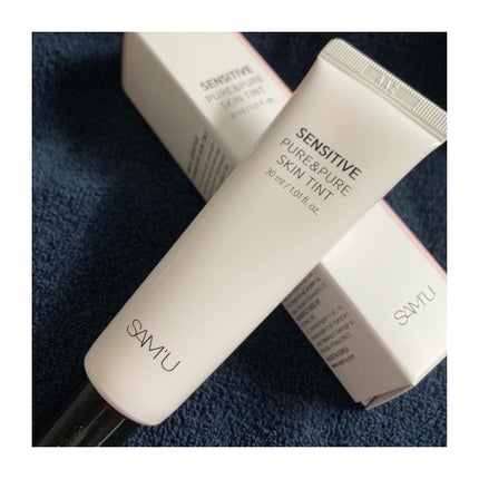 センシティブピュア&ピュアスキンティント/SAM'U/化粧下地を使ったクチコミ(1枚目)