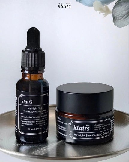 ミッドナイトブルーユースアクティベーティングドロップ(20ml)/Klairs/美容液を使ったクチコミ(2枚目)