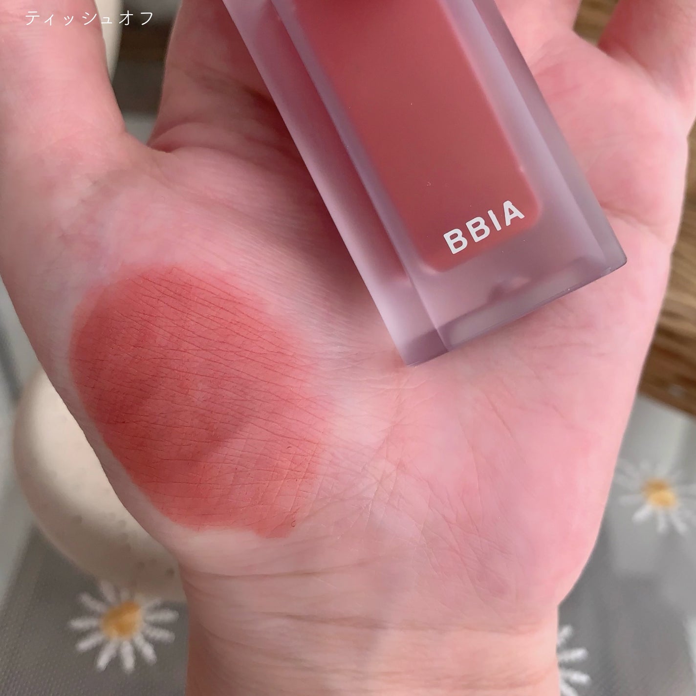 ラストベルベットティント/BBIA/リップティントを使ったクチコミ(4枚目)