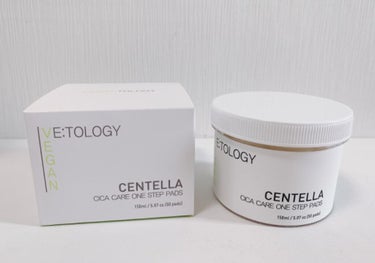 CENTELLA CICACARE ONE-STEP PAD/VEGAN TOLOGY/化粧水を使ったクチコミ（1枚目）