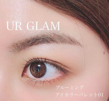 DAISO
UR GLAM　BLOOMING EYE COLOR PALETTE
（ブルーミングアイカラーパレット）
定番カラー01

¥100やし気になって買ってみました

思った以上に粉の質感が粗っ