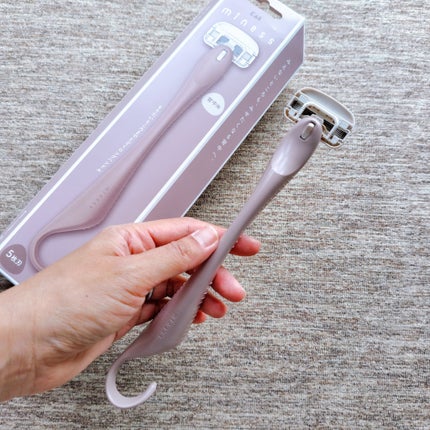 miness ボディ用カミソリ 替刃2個付/貝印/シェーバーを使ったクチコミ(3枚目)