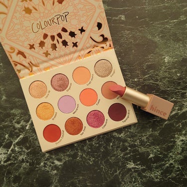 ColourPop So Very Lovelyのクチコミ「#今日のメイク
#ColourPop #SoVeryLovely

青みピンクにパープルで締め.....」（3枚目）