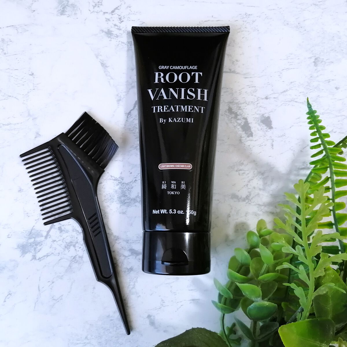 ROOT VANISH 白髪染めカラーシャンプー/ トリートメント/綺和美/市販シャンプーを使ったクチコミ(3枚目)