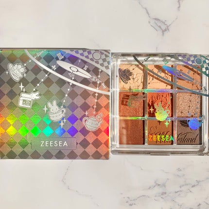 クォーツ 9色アイシャドウパレット(ドリームランドアイシャドウ)/ZEESEA/アイシャドウパレットを使ったクチコミ(6枚目)