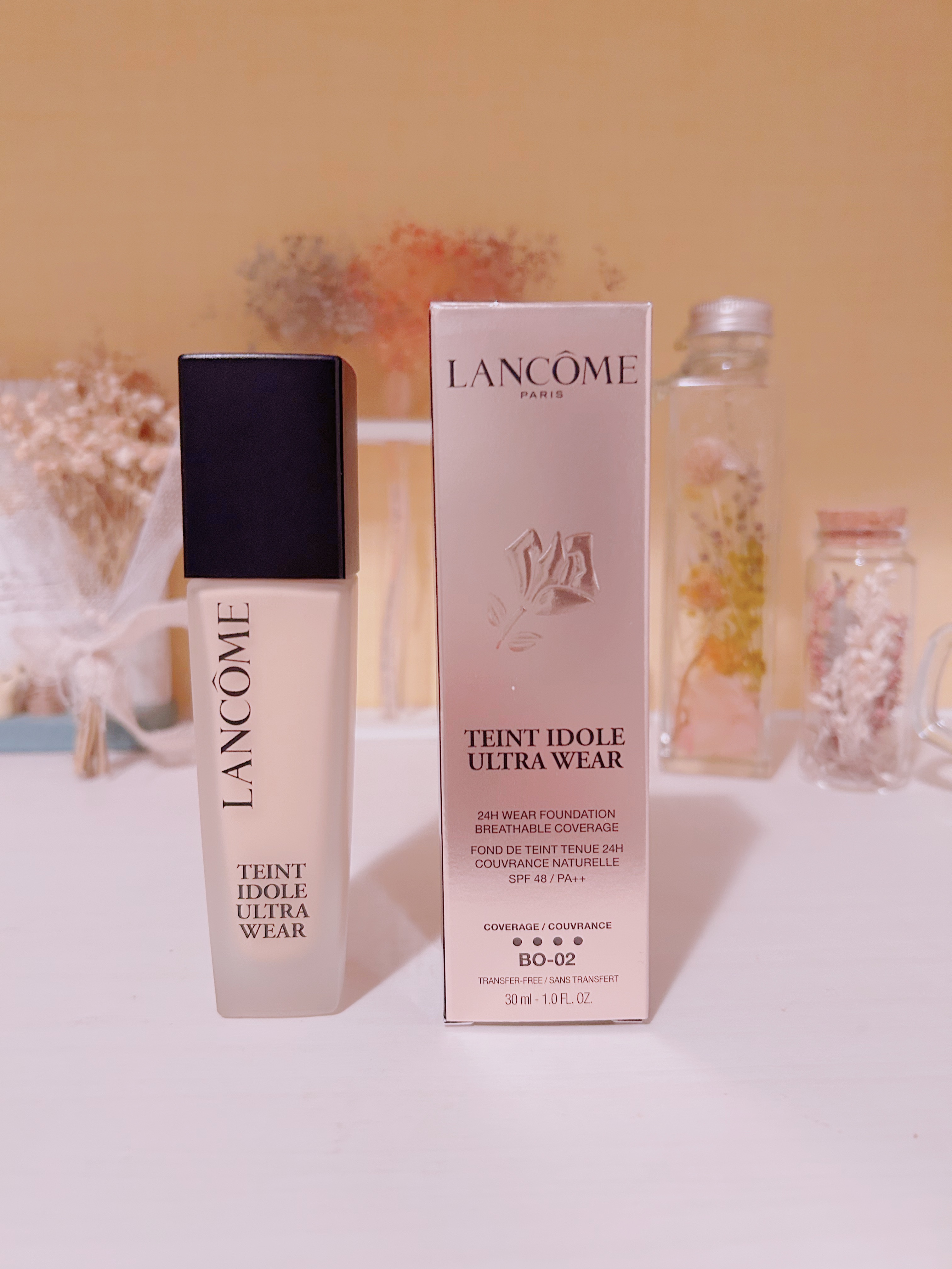 タンイドル ウルトラ ウェア リキッド N/LANCOME/リキッドファンデーションを使ったクチコミ（1枚目）
