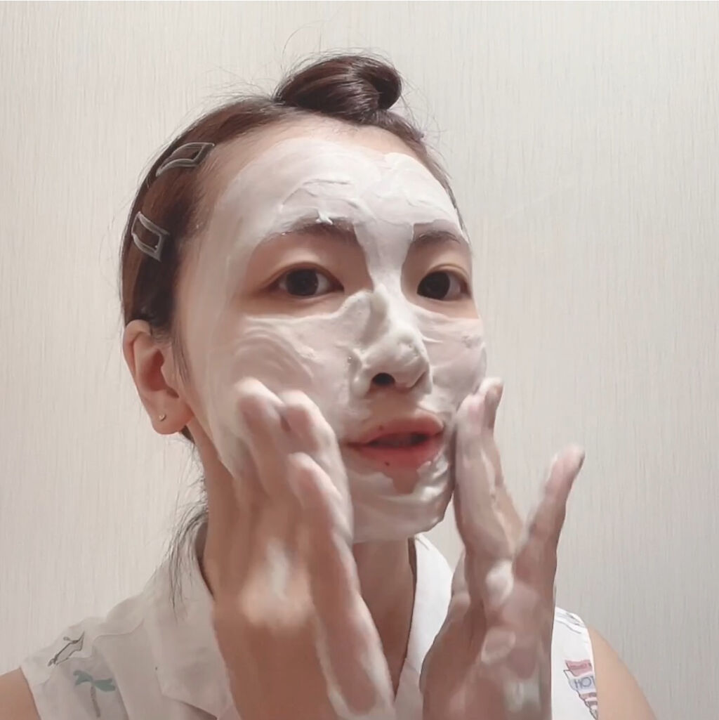 ワフードメイド　宇治抹茶酵素洗顔/pdc/洗顔パウダーを使ったクチコミ（3枚目）