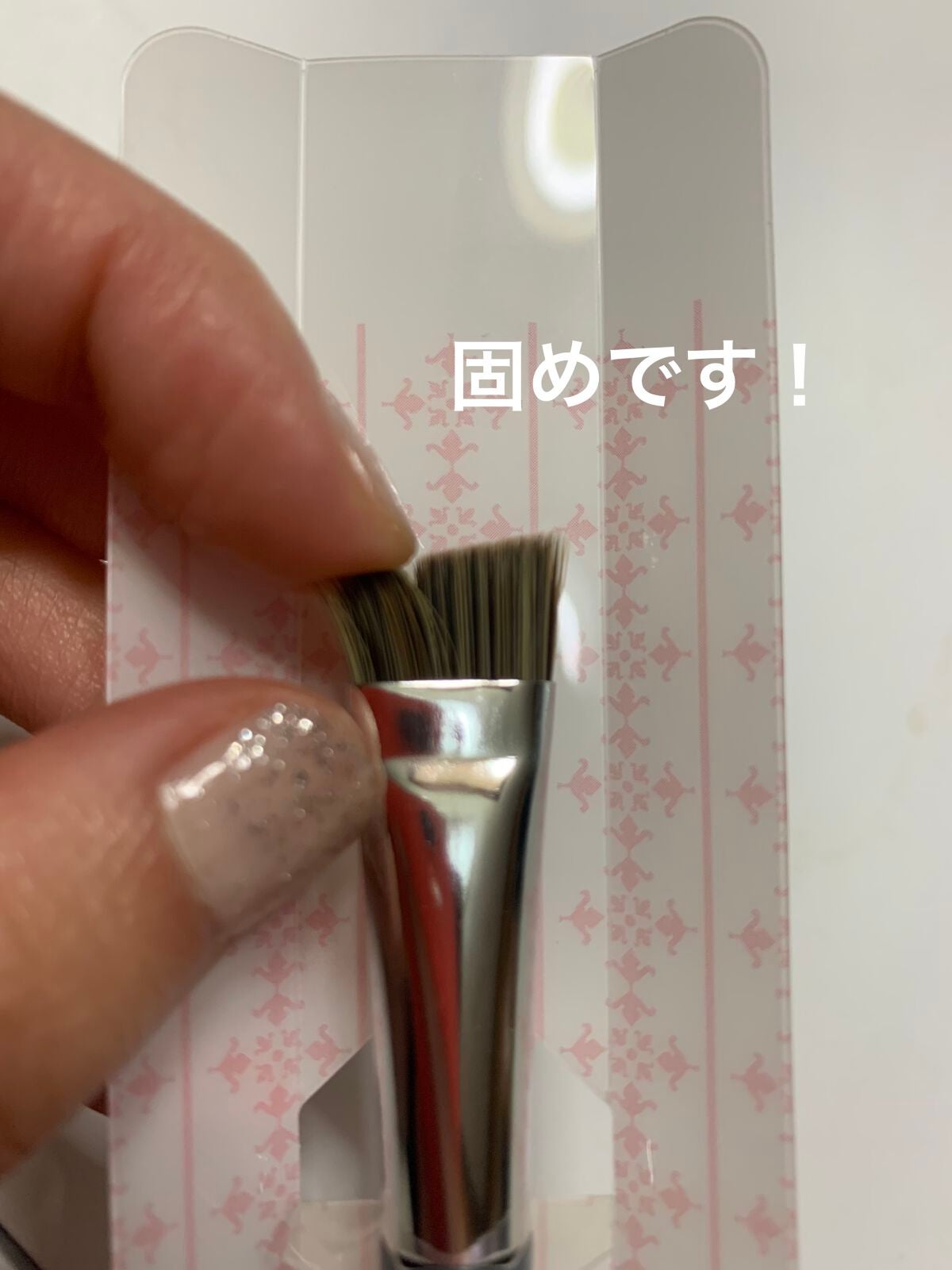 ダブルエンドアイブロウブラシ スマッジタイプ/ロージーローザ/メイクブラシを使ったクチコミ(2枚目)