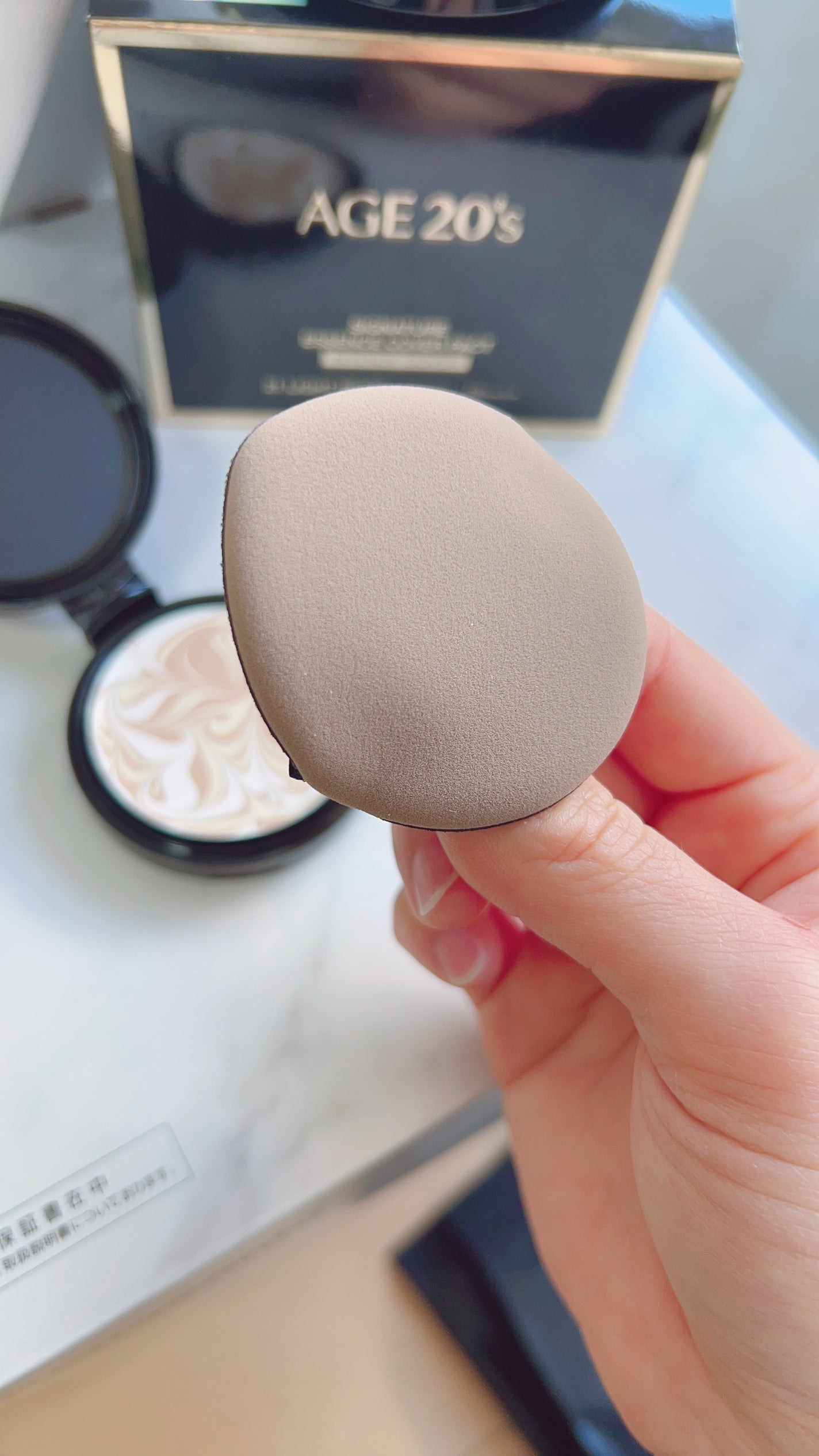 シグネチャーエッセンスカバーパクト ロングステイ/AGE20’s/クッションファンデーションを使ったクチコミ(7枚目)