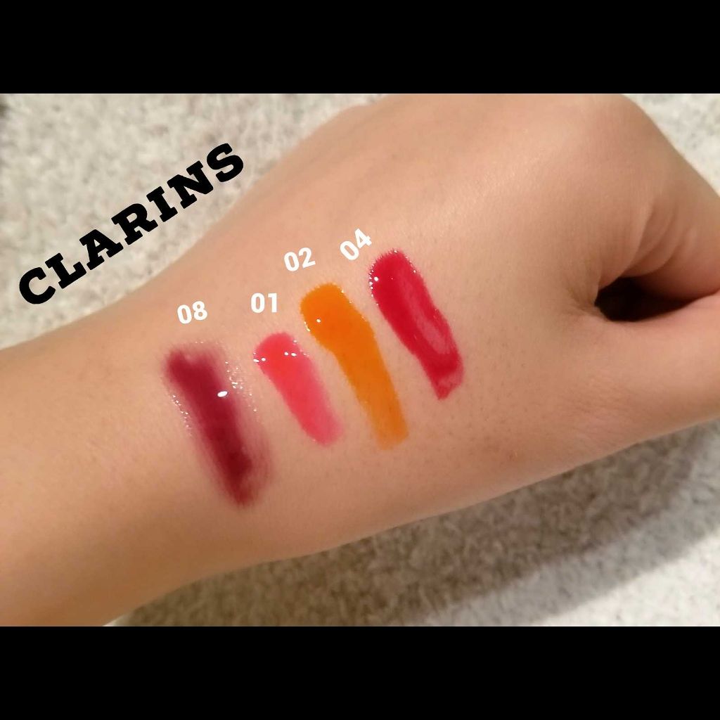 コンフォート リップオイル /CLARINS/リップグロスを使ったクチコミ(2枚目)