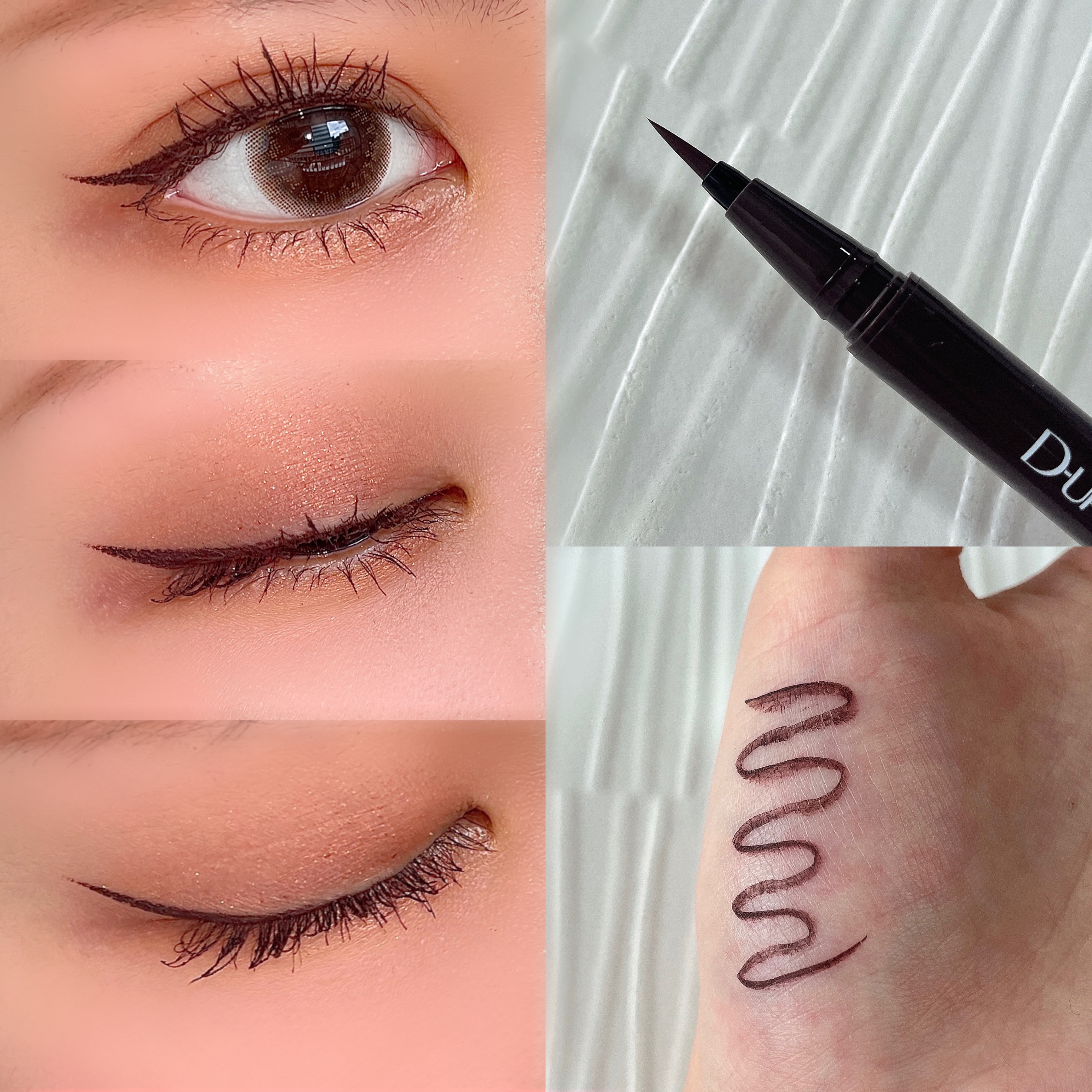 シルキーリキッドアイライナーWP/D-UP/リキッドアイライナーを使ったクチコミ（2枚目）