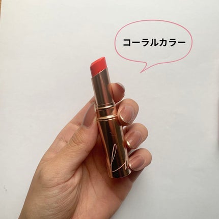 ローズブルーミングティンテッドリップバーム/adoreblanc/口紅を使ったクチコミ(5枚目)