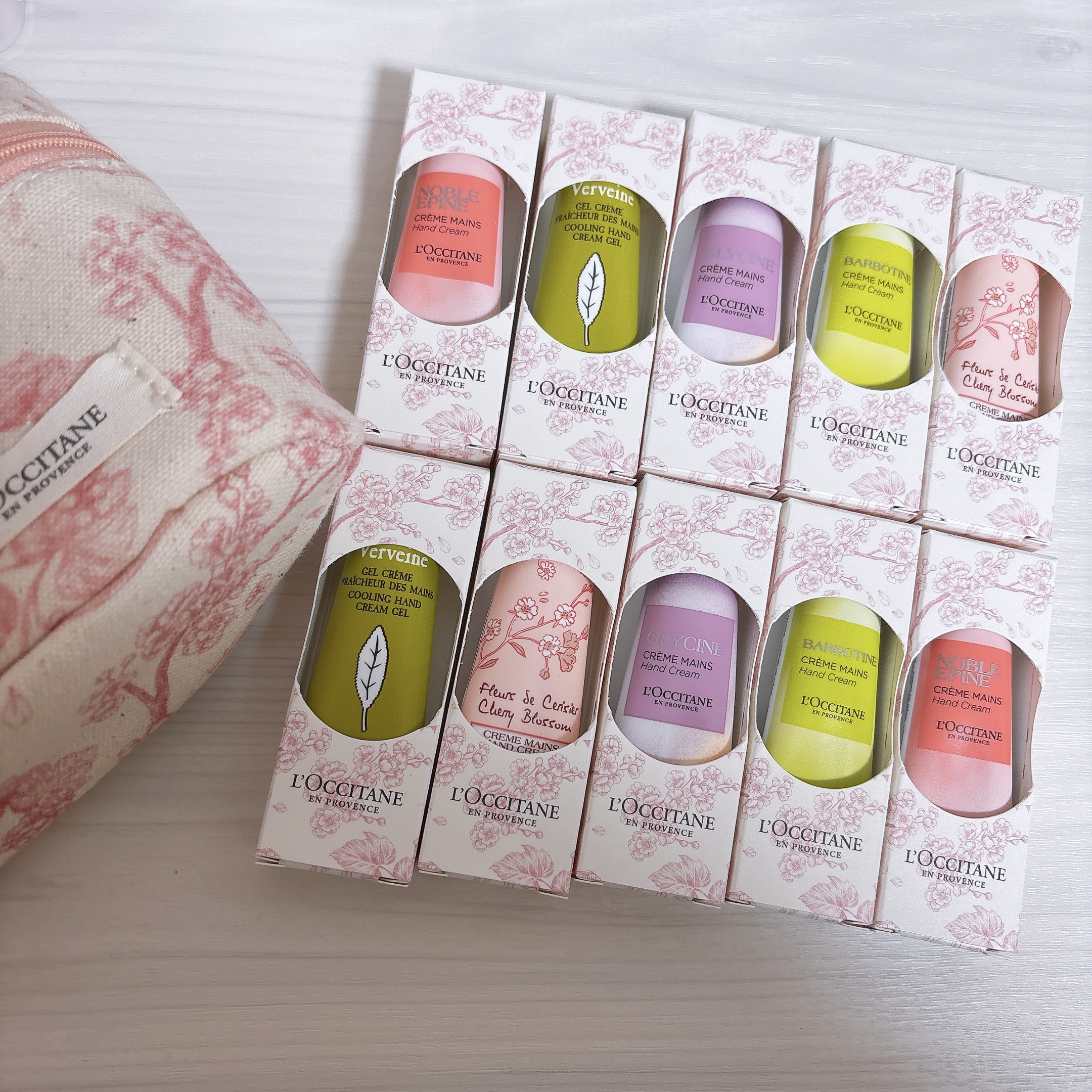 ハンドクリーム SHARE WITH HAPPINESS/L'OCCITANE/その他キットセットを使ったクチコミ（1枚目）