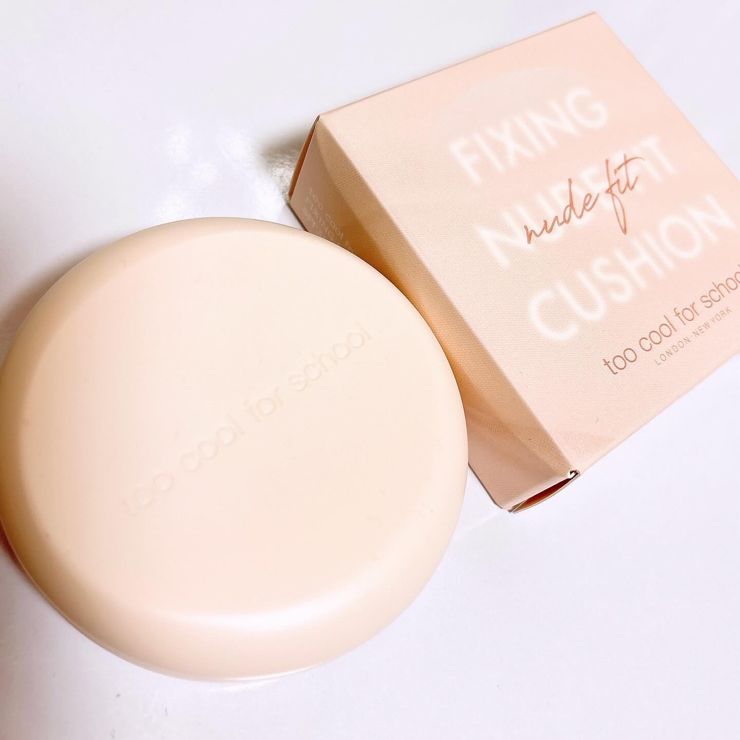 フィクシングヌードクッション #2C クールペタル/too cool for school/クッションファンデーションを使ったクチコミ（2枚目）