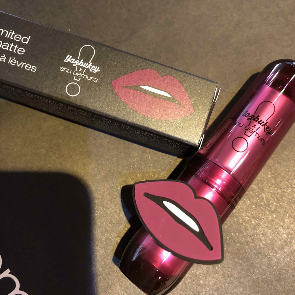 ルージュ アンリミテッド マット/shu uemura/口紅を使ったクチコミ(1枚目)