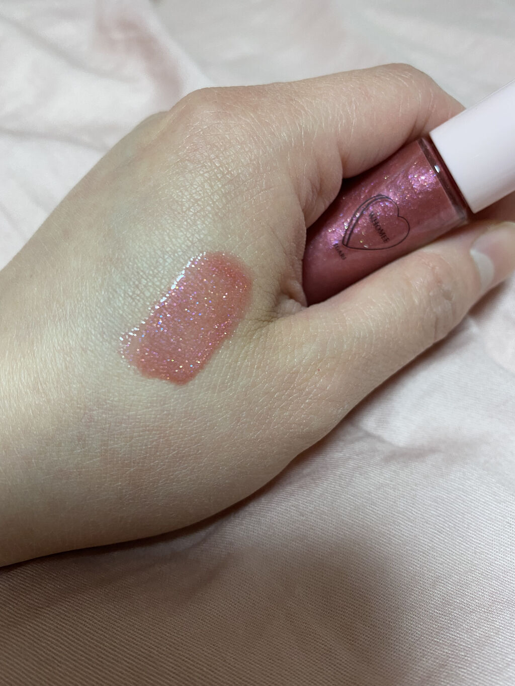 キラティントグロス/WHOMEE/リップティントを使ったクチコミ（2枚目）