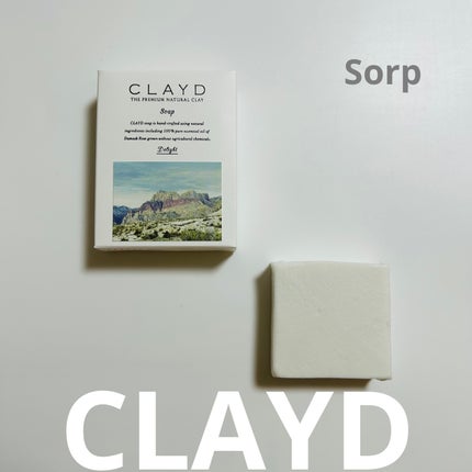 CLAYD SOAP-Damask Rose-/CLAYD JAPAN/洗顔石鹸を使ったクチコミ(1枚目)