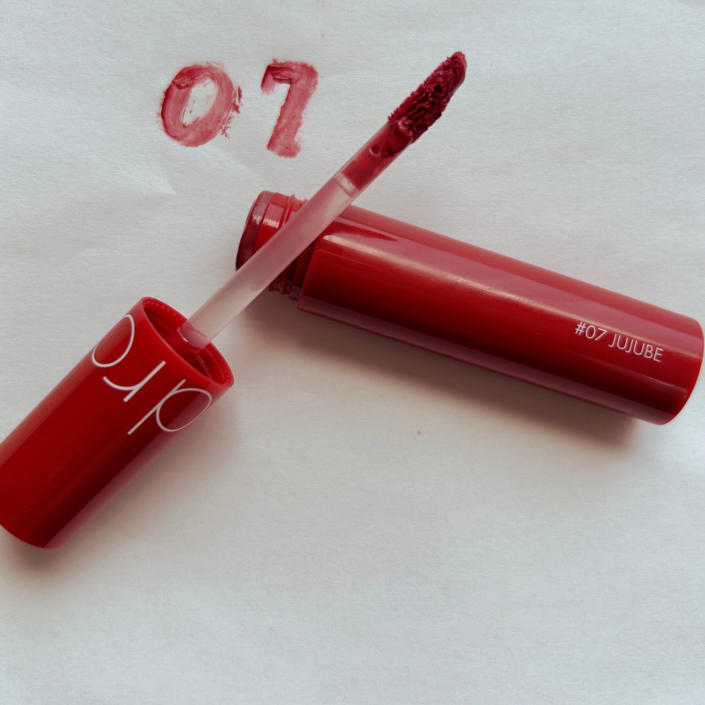 ジューシーラスティングティント/rom&nd/リップティントを使ったクチコミ(1枚目)