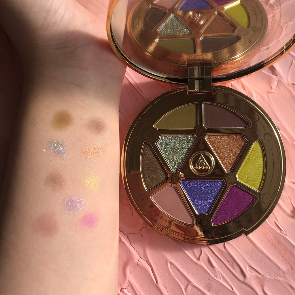 GODDESS 9 EYESHADOW/SUSISU/アイシャドウパレットを使ったクチコミ(2枚目)