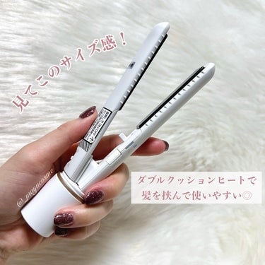 mod's hair スタイリッシュ モバイルヘアアイロン(MHS-1342)のクチコミ「コンパクトすぎ！マスカラみたいなヘアアイロン✨
ーーーーーーーーーー
mod's hair
S.....」（2枚目）