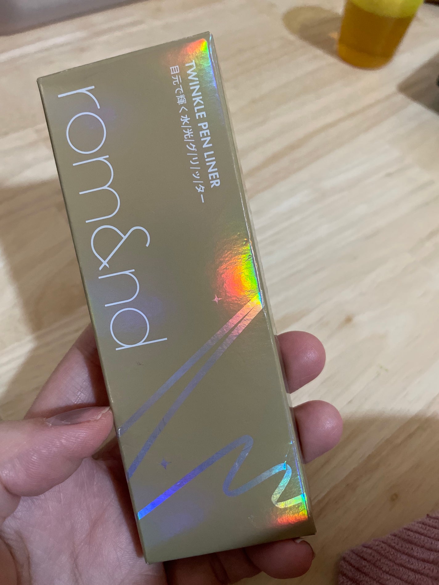 トゥインクルペンライナー/rom&nd/リキッドアイライナーを使ったクチコミ(1枚目)