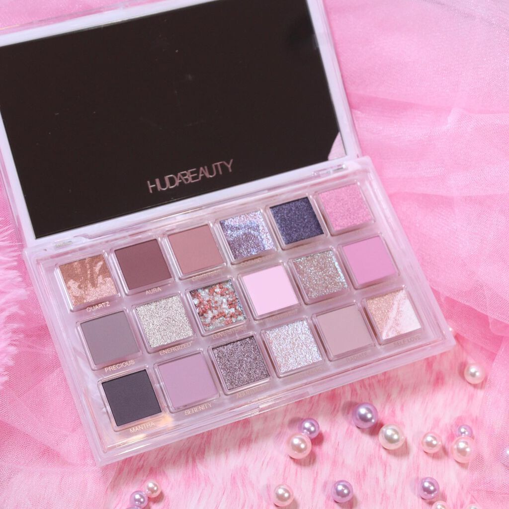 ROSE QUARTZ/Huda Beauty/アイシャドウパレットを使ったクチコミ（1枚目）