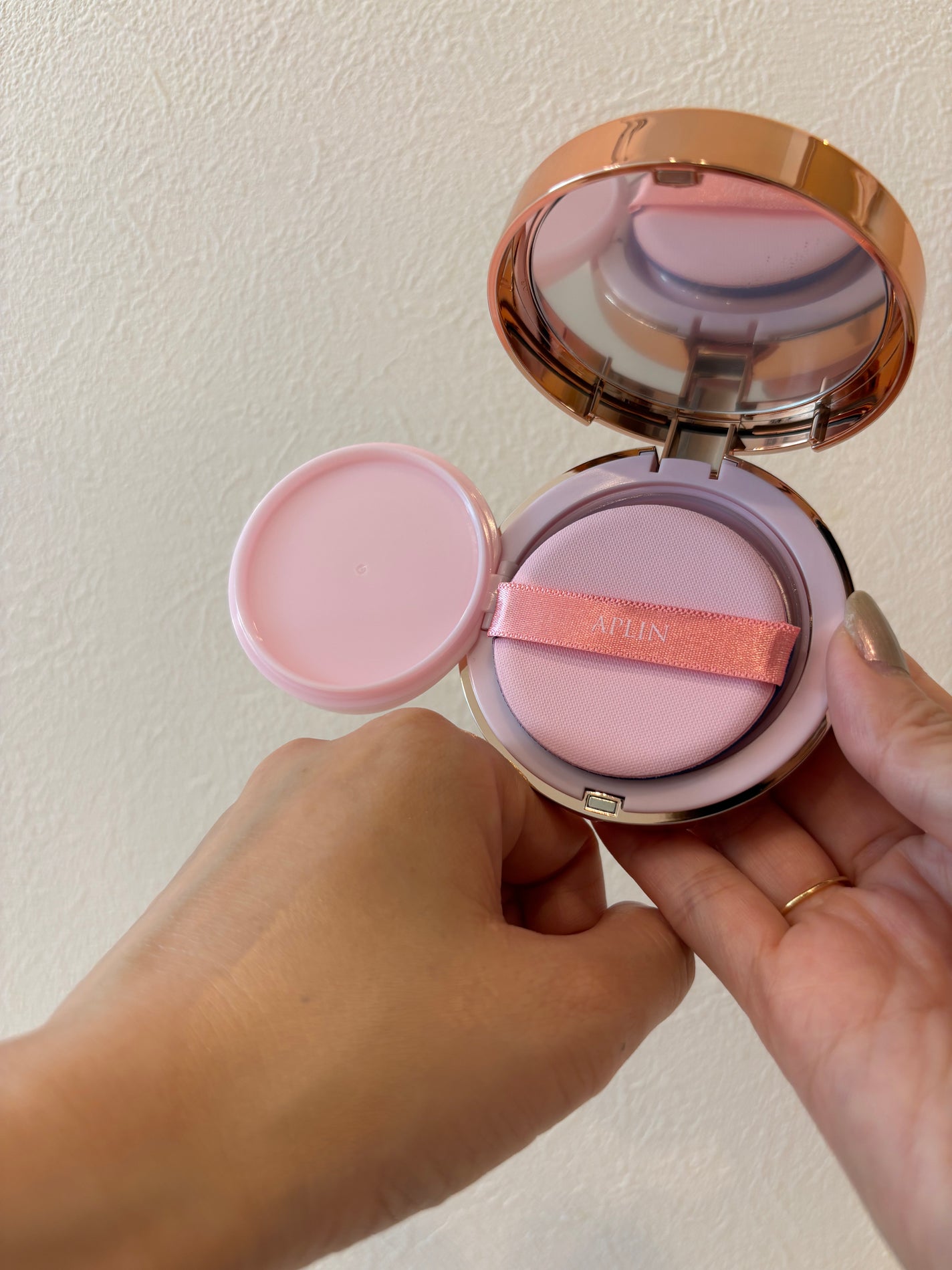 ピンクティーツリーカバークッション/APLIN/クッションファンデーションを使ったクチコミ(6枚目)