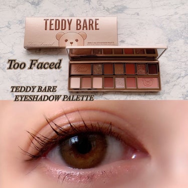 テディ ベア アイシャドウ パレット/Too Faced/パウダーアイシャドウを使ったクチコミ（1枚目）